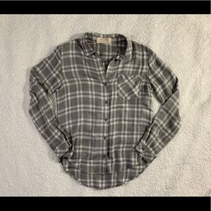 Cloth & Stone Plaid Flannel Longsleeve Buttondown